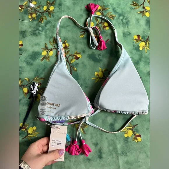 NWT Johnny Was Belladona bikini top - Picture 3 of 3